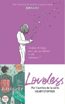 Couverture livre Loveless Alice Oseman, l'autrice de Heartstopper, Nathan Editions, 9e Quai Romance Annecy