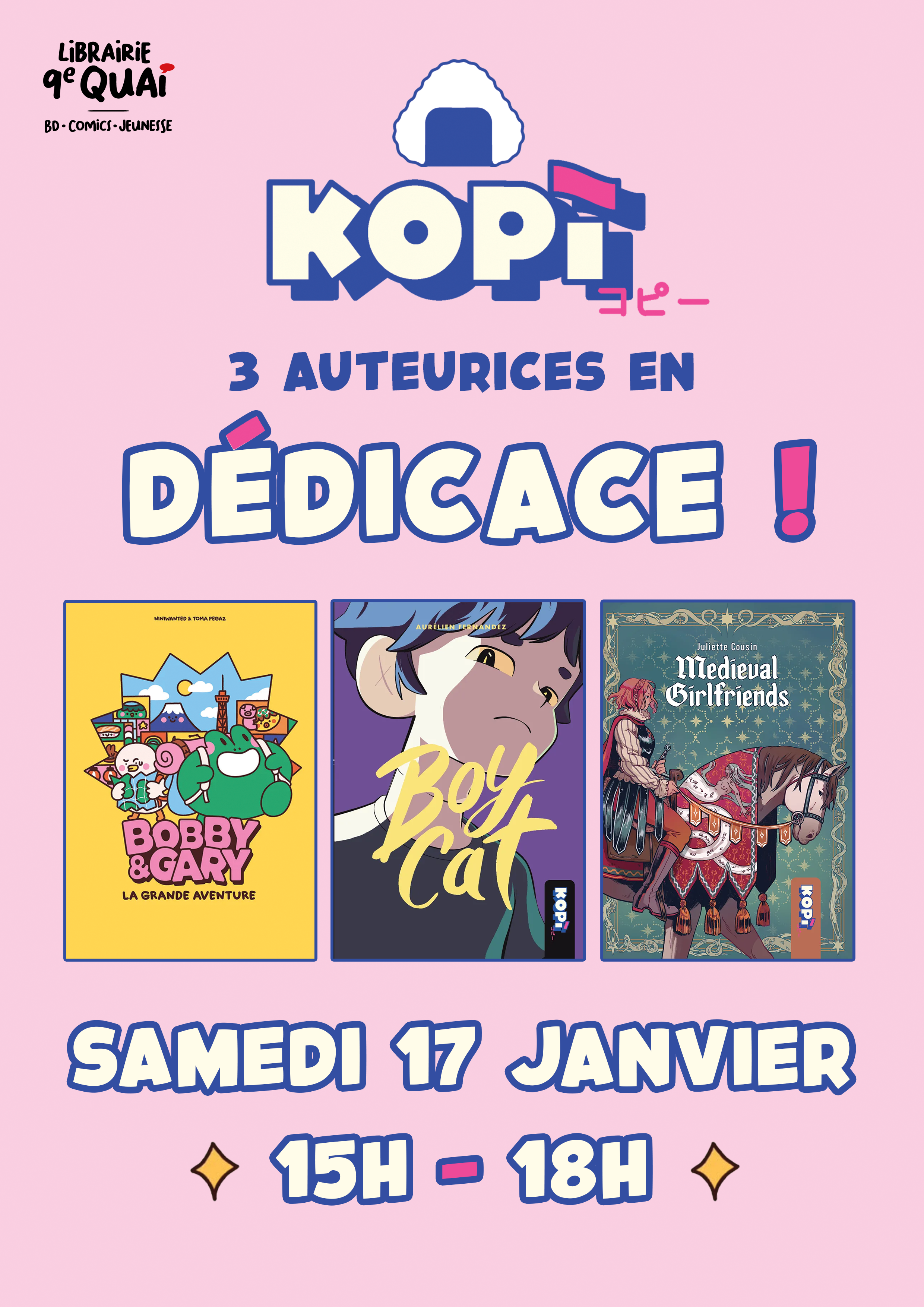 Affiche dédicace