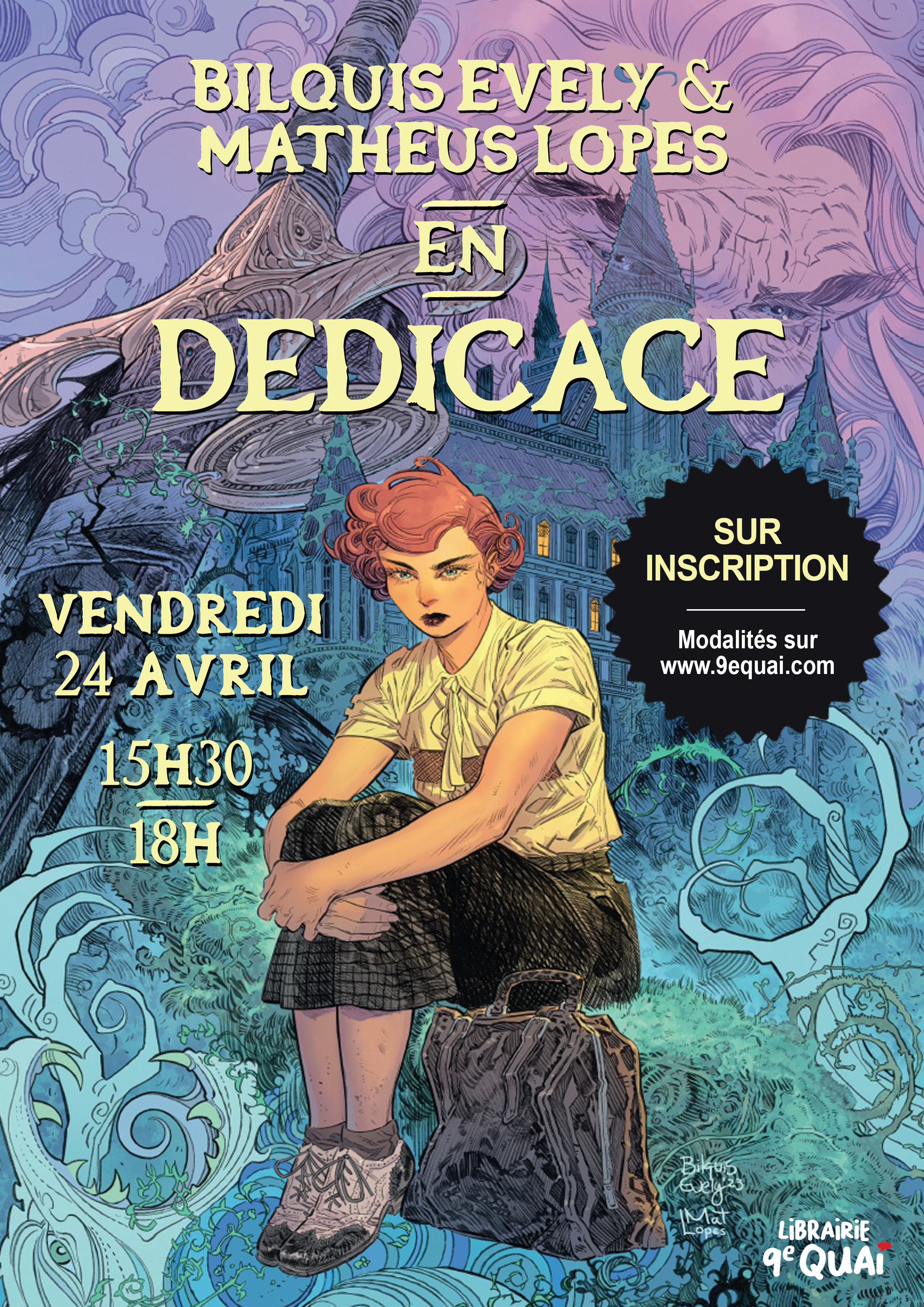 Affiche dédicace