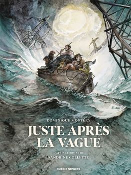 Couverture "Juste après la vague"